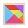 tangram puzzle, wooden tangram puzzle, educational toy