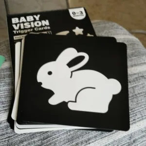 Received Black and White Contrast Vision Cards from customer H***y.