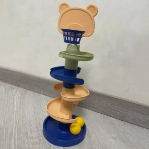 Received Montessori Rotating Track Rolling Ball Toy from customer J***e.