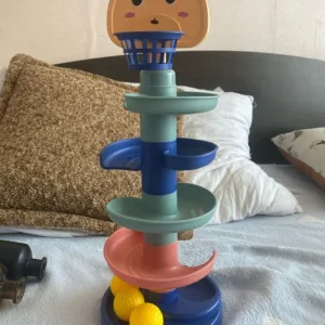 Received Montessori Rotating Track Rolling Ball Toy from customer L***s.