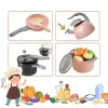 play kitchen set, kitchen toys set, cooking toys, cookware toys