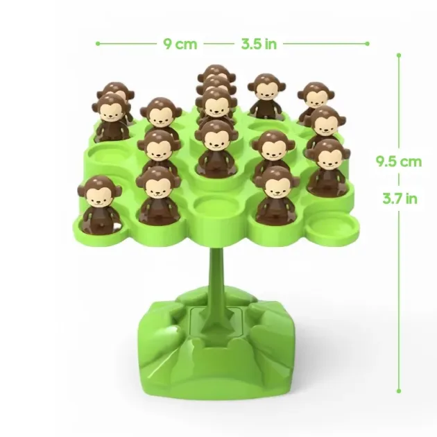 monkey tree toy, monkey balance game