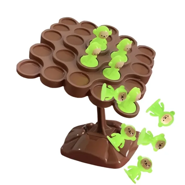 monkey tree toy, monkey balance game