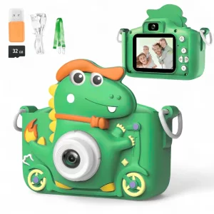 kids camera, dinosaur camera
