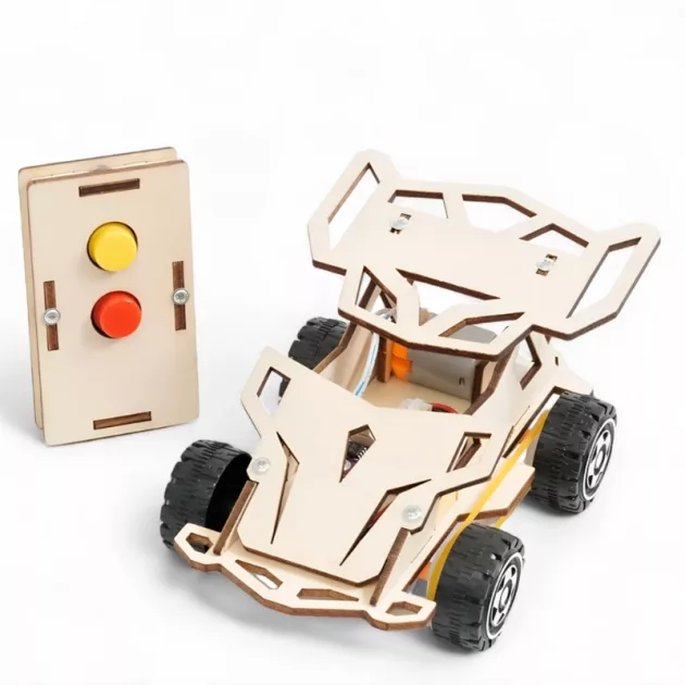 remote control car, rc car, car toy, wooden car, wooden car toy, stem toy