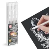 white gel pen set, white gel pen, gel pen set
