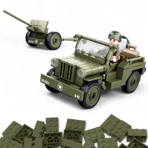 Military Vehicle Toy Car Building Blocks