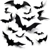 halloween black bats, wall decor