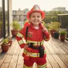 firefighter costume, firefighter uniform costume