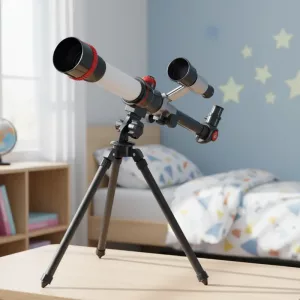 telescope toy, astronomical telescope, reflector telescope