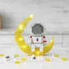astronaut building blocks, astronaut on the moon toy