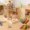 wooden stick tower game