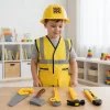 construction worker role play, construction worker play set, construction worker role play costume set